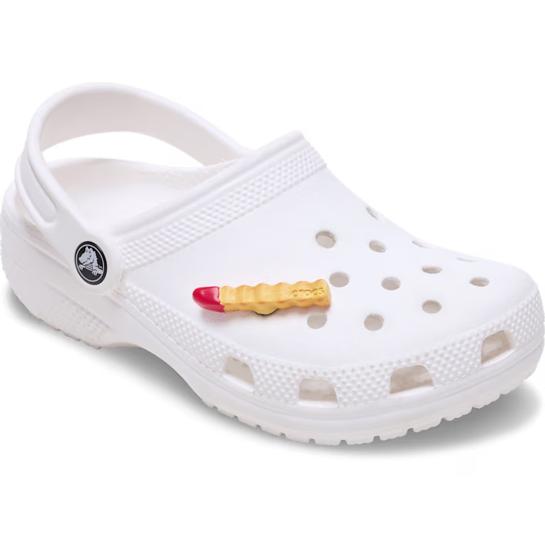 Crocs French Fry Dipped in Ketchup