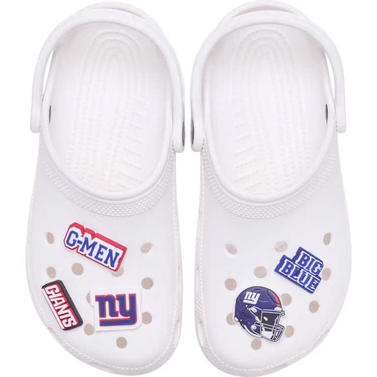 Crocs NFL New York Giants 5 Pack