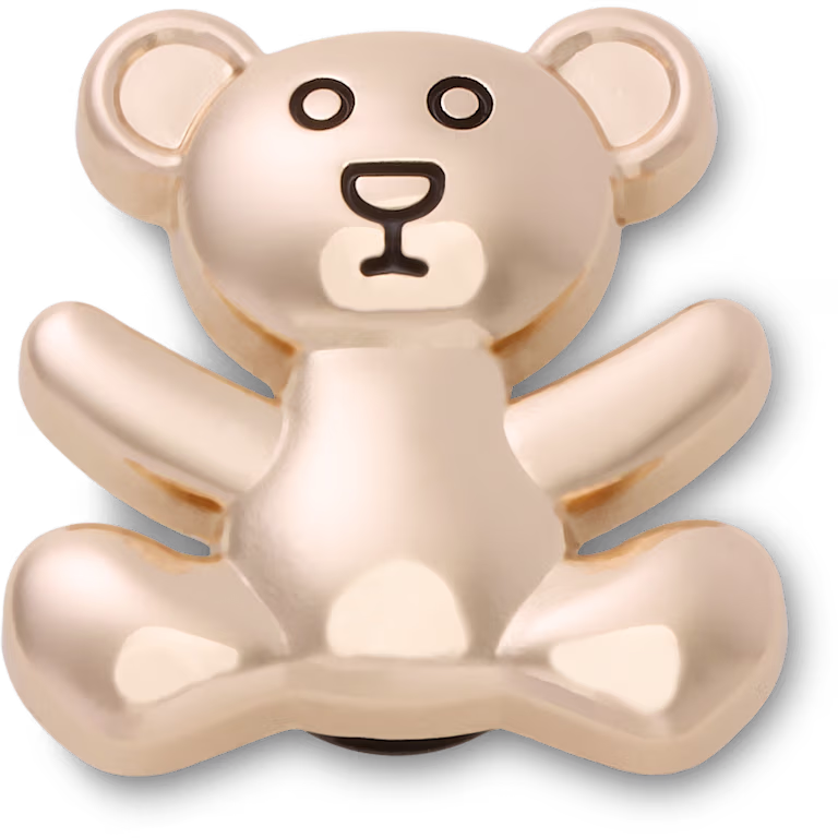 Crocs Gold Teddy Bear