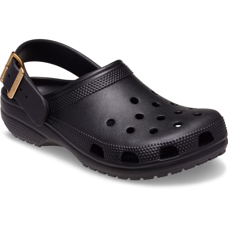 Crocs Classic Metallic Buckle Clog