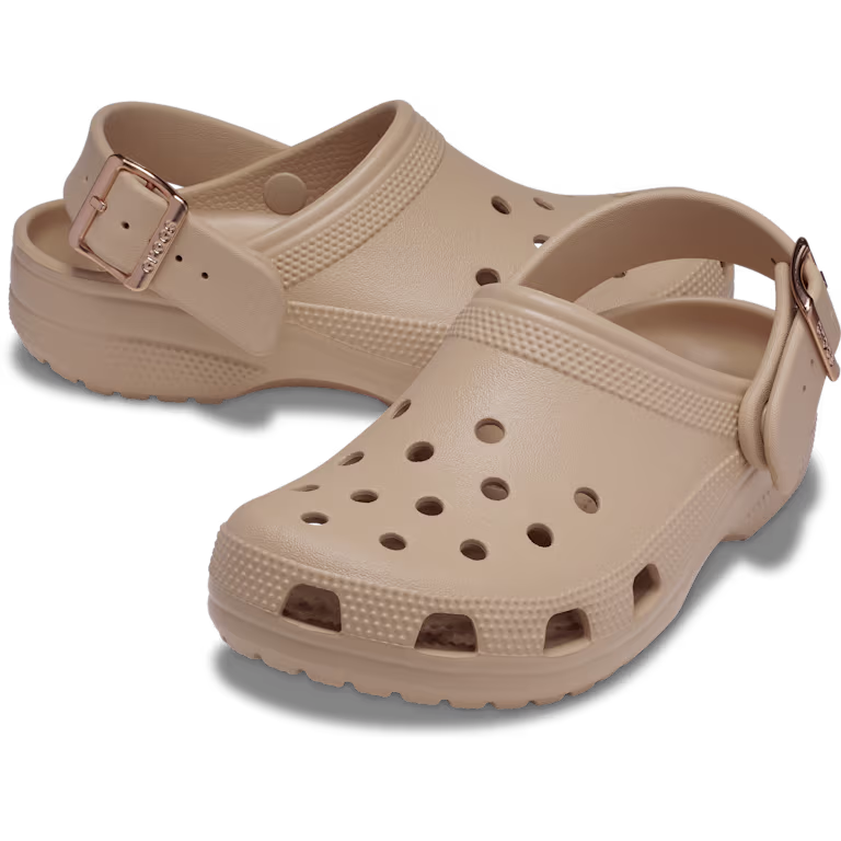 Crocs Classic Metallic Buckle Clog