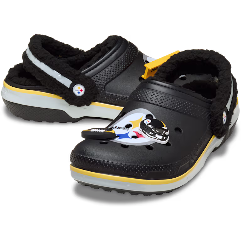 Crocs NFL Pittsburgh Steelers Classic Lined Clog