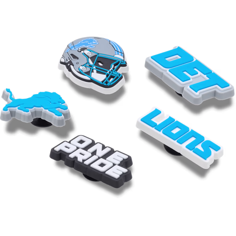 Crocs NFL Detroit Lions 5 Pack