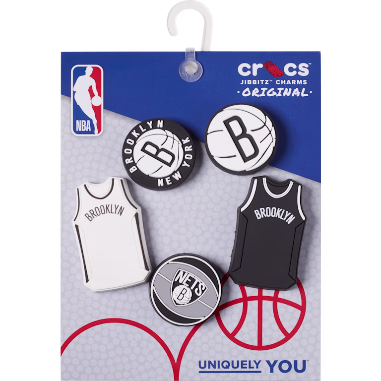 Crocs NBA Brooklyn Nets 5 Pack