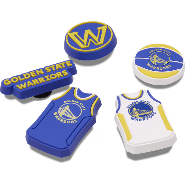 Crocs NBA Golden State Warriors 5 Pack