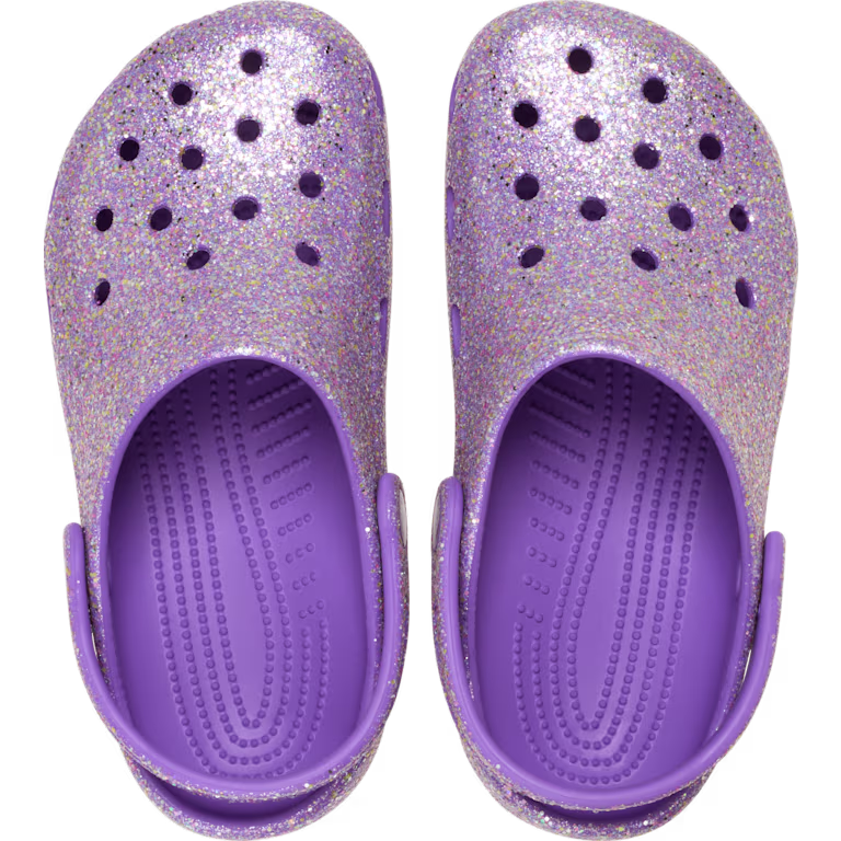 Crocs Kids' Classic Fantasy Glitter Clog