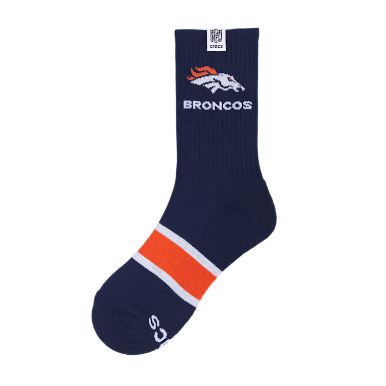 Crocs NFL Denver Broncos Crocs Socks