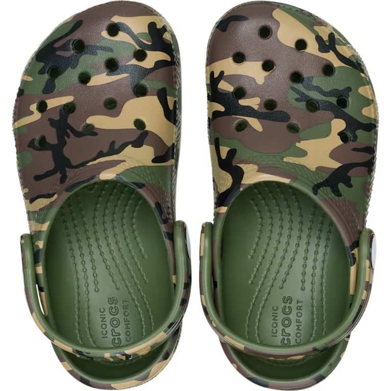 Crocs Toddler Classic Camouflage Clog