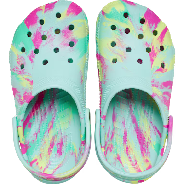 Crocs Kids' Classic Marbled Clog