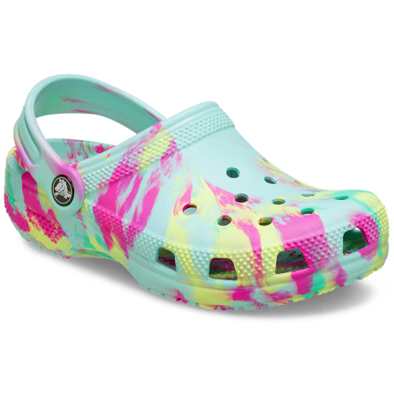 Crocs Kids' Classic Marbled Clog