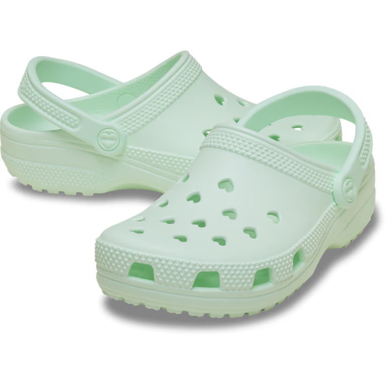 Crocs Classic Hearts Cut Out Clog