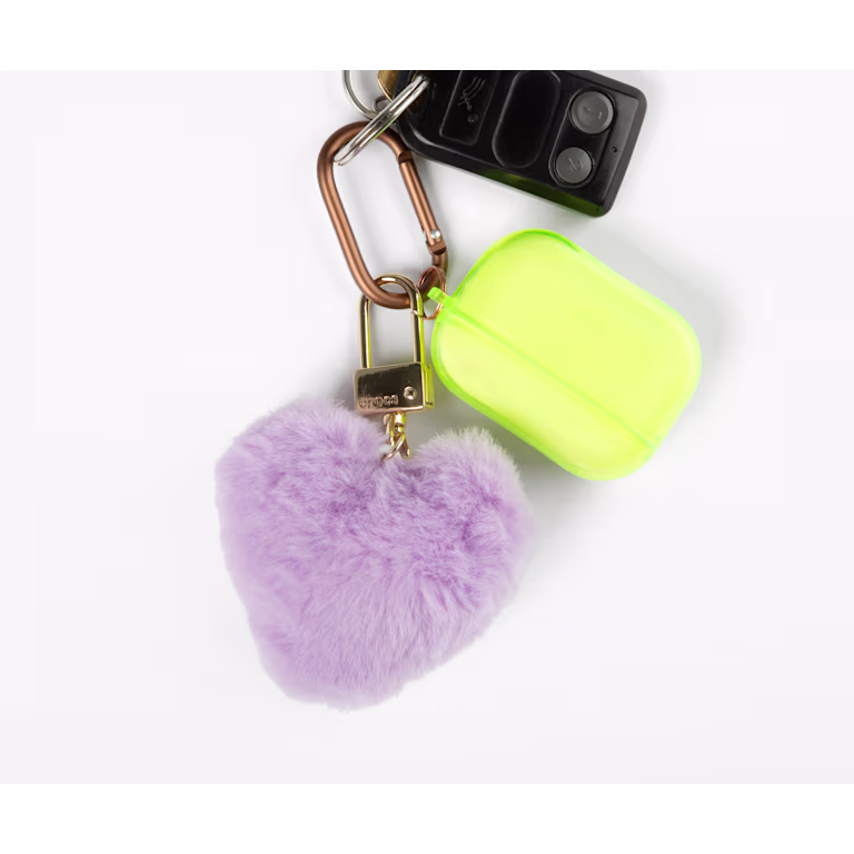 Crocs Plush Heart Bag Charm