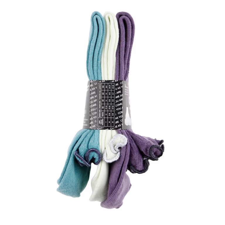 Crocs Ruffle Ankle Socks 3PK