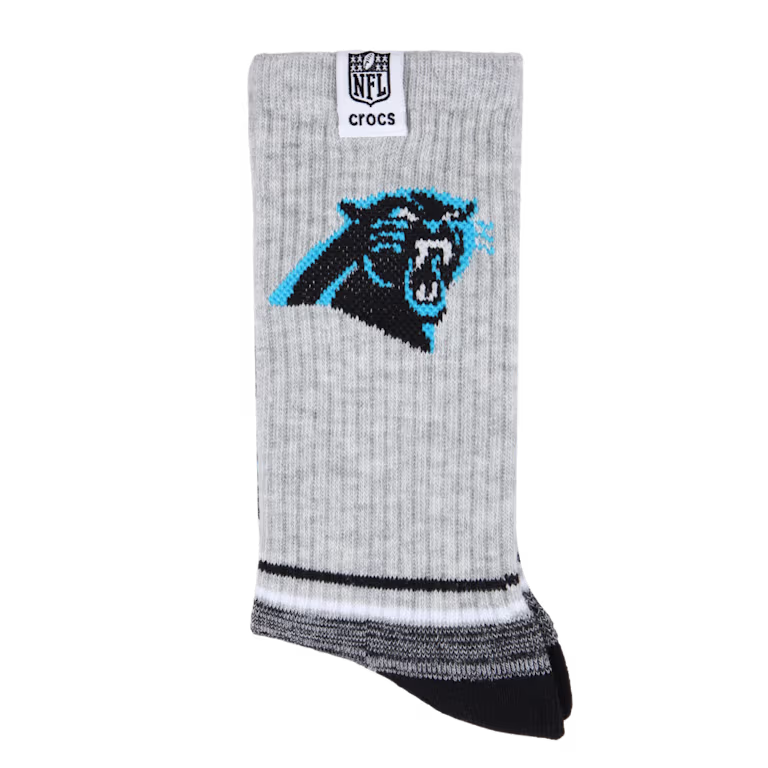 Crocs NFL Carolina Panthers Crocs Socks