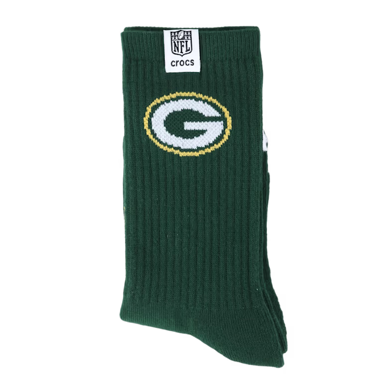Crocs NFL Green Bay Packers Crocs Socks