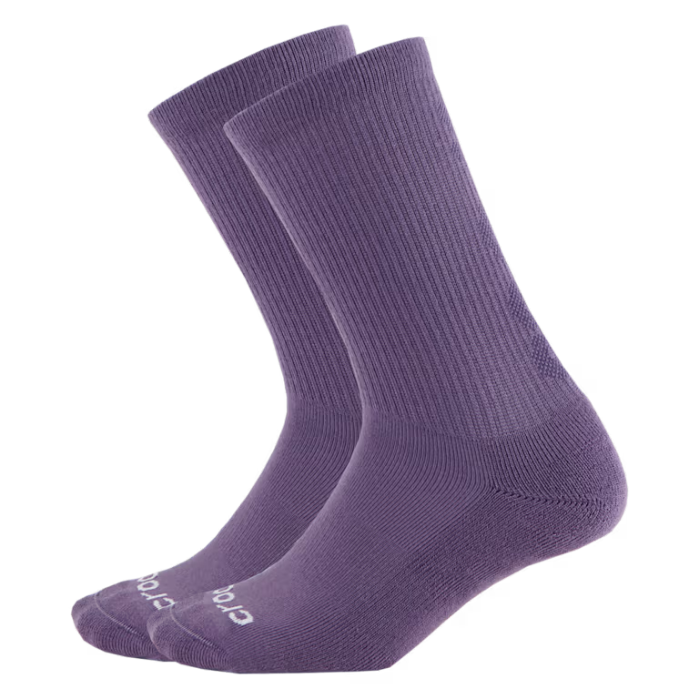 Crocs Texture Logo Crew Socks 3PK