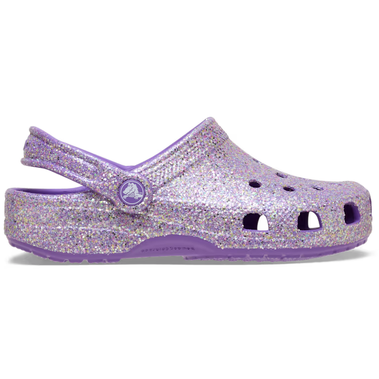 Crocs Kids' Classic Fantasy Glitter Clog