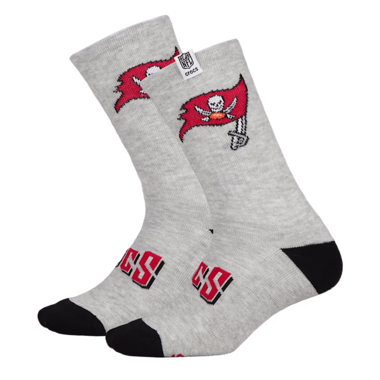 Crocs NFL Tampa Bay Buccaneers Crocs Socks