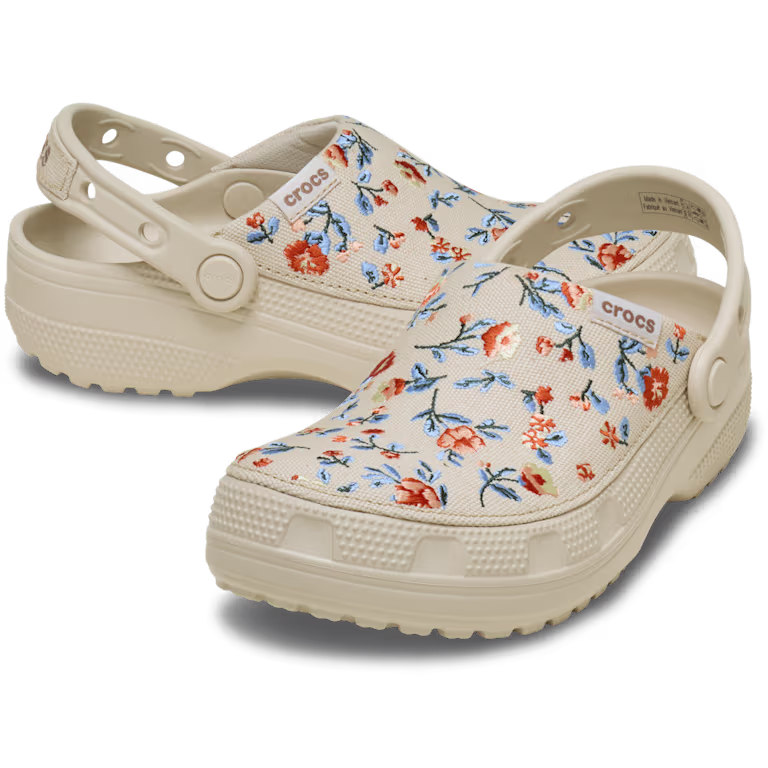Crocs Classic Crafted Floral Clog