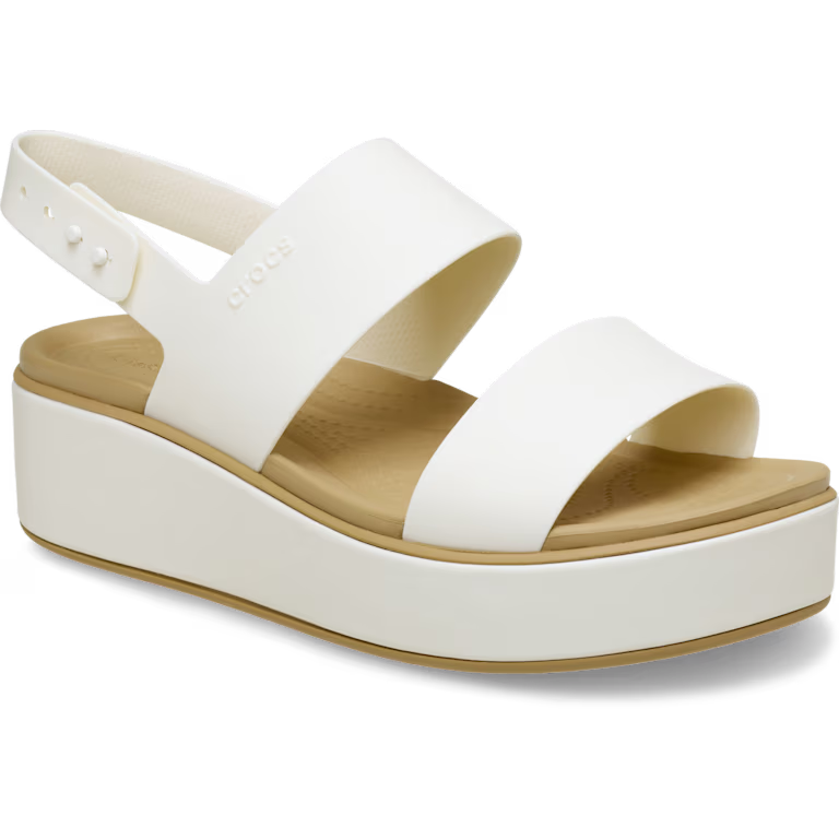 Crocs Brooklyn Low Wedge Matte Wrap Sandal