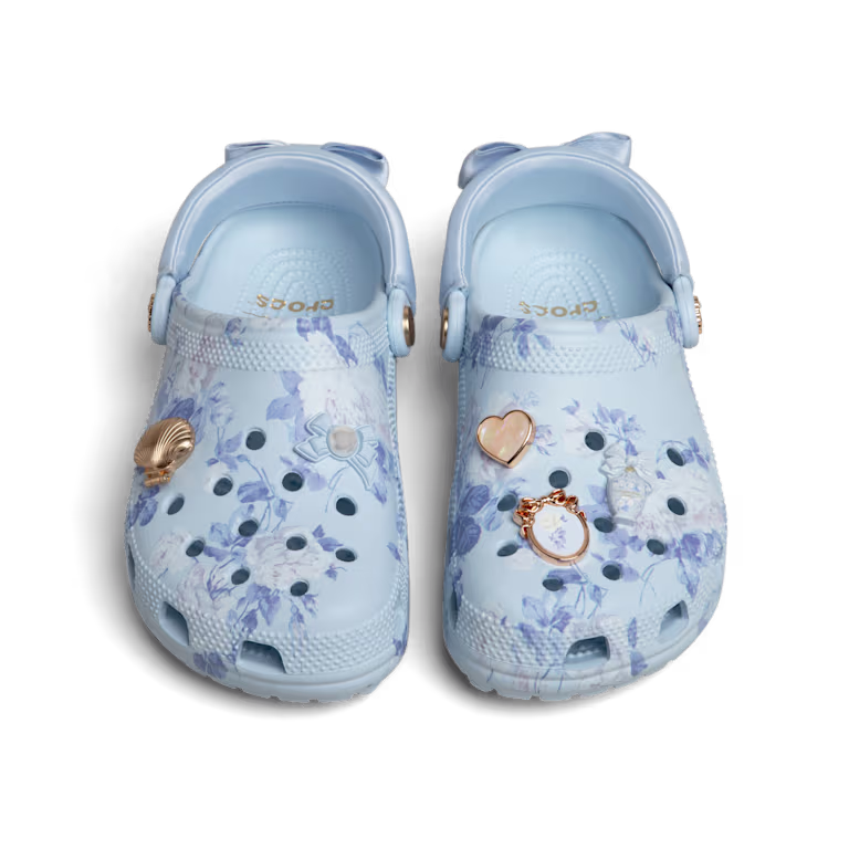 Crocs LoveShackFancy Blue Classic Clog