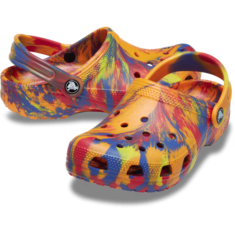 Crocs Toddler Classic Marbled Clog
