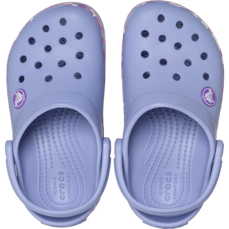 Crocs Toddler Crocband Glow Confetti Band Clog
