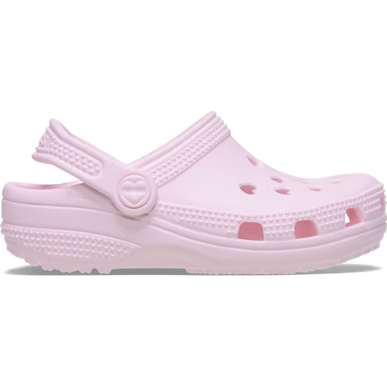 Crocs Toddler Classic Hearts Cut Out Clog