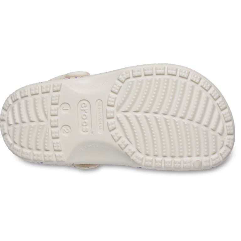 Crocs Kids' Classic Glow Paint Splatter Clog