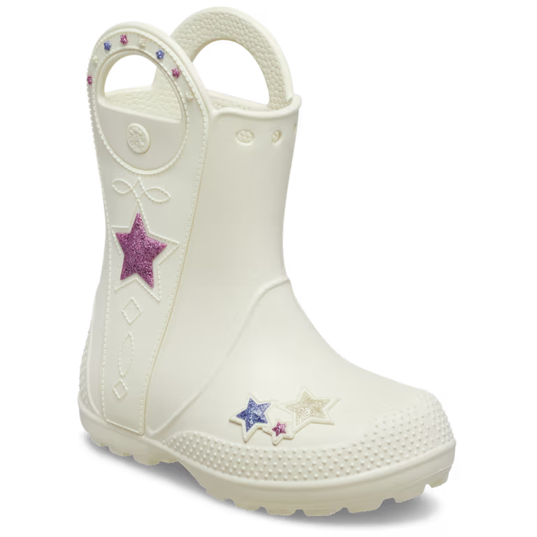 Crocs Kids' Handle It Western Metallic Boot