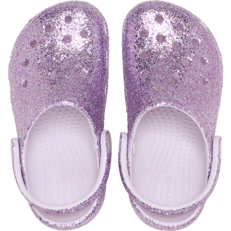 Crocs Toddler Classic Chunky Glitter Clog
