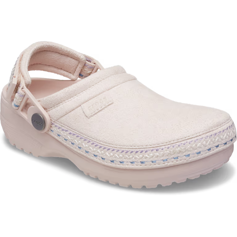 Crocs Kids' Crafted Vegan Suede Stitch Clog