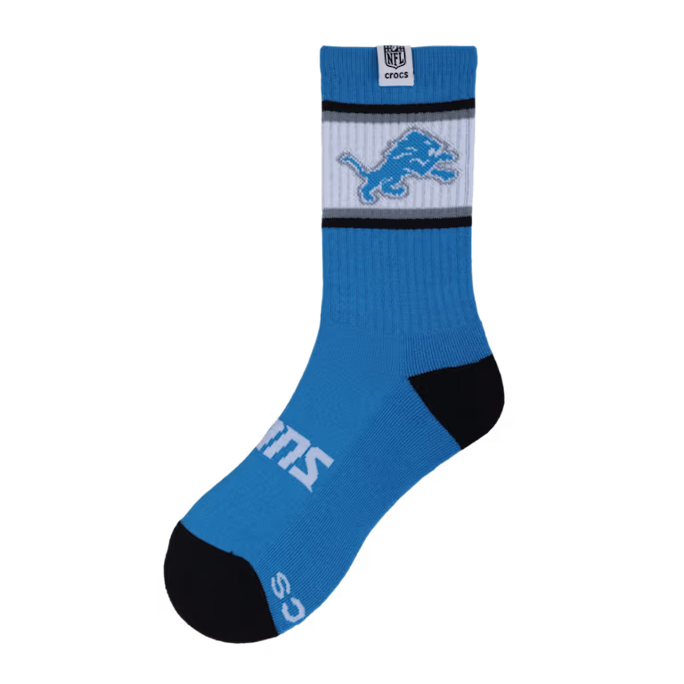 Crocs NFL Detroit Lions Crocs Socks