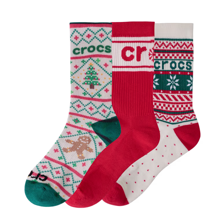 Crocs CrocsSocks Sweater Print 3-Pack