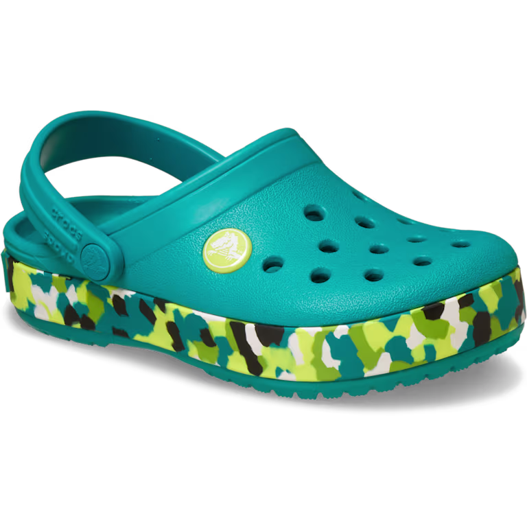Crocs Toddler Crocband Glow Confetti Band Clog