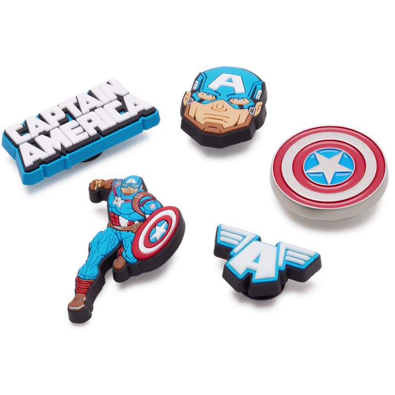 Crocs Captain America 5 Pack