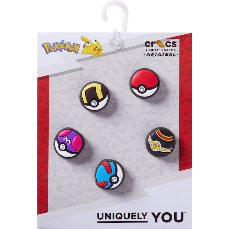 Crocs Pokémon Poke Ball 5 Pack