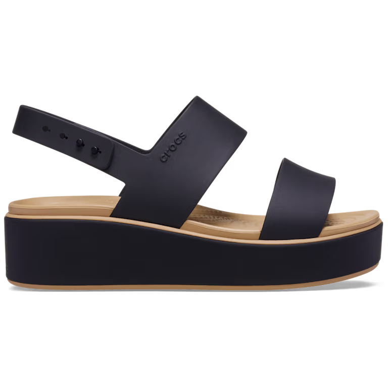 Crocs Brooklyn Low Wedge Matte Wrap Sandal