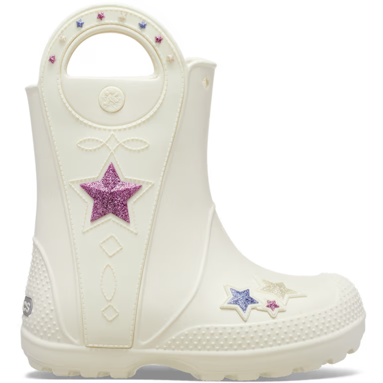 Crocs Toddler Handle It Western Metallic Boot