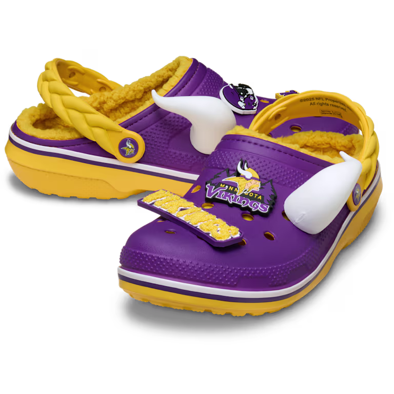 Crocs NFL Minnesota Vikings Classic Lined Clog