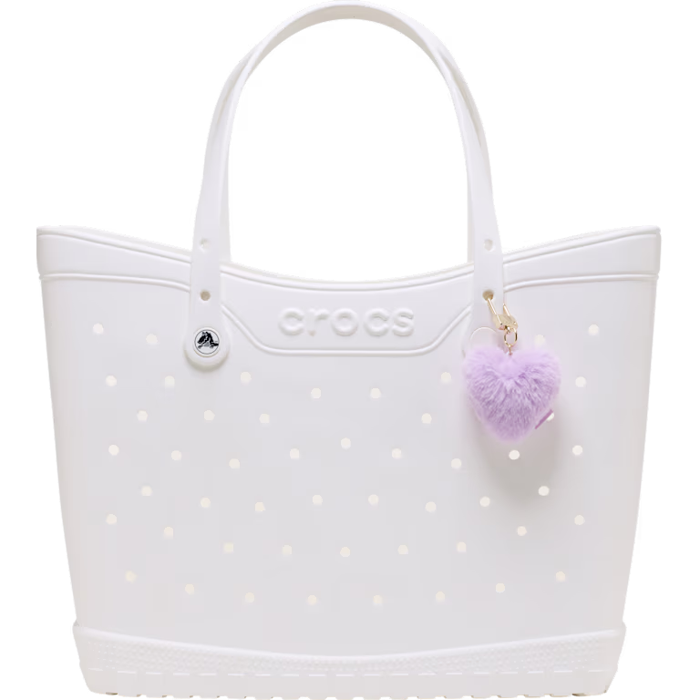 Crocs Plush Heart Bag Charm