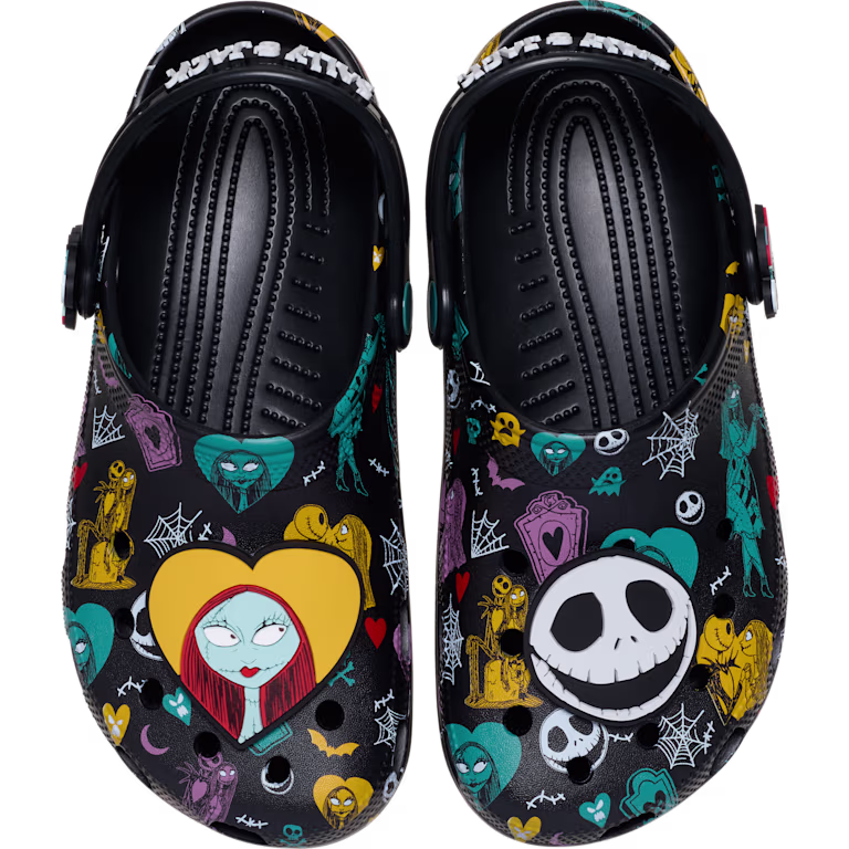 Crocs Disney Tim Burton's The Nightmare Before Christmas Jack and Sally Classic Clog