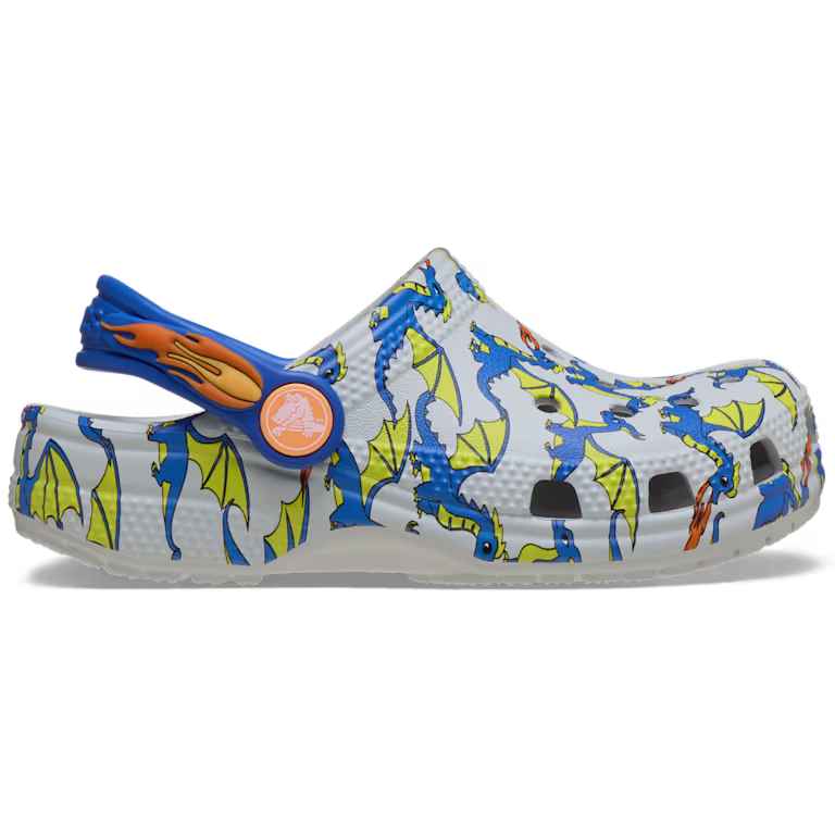 Crocs Toddler Classic Dragon Graphic Clog