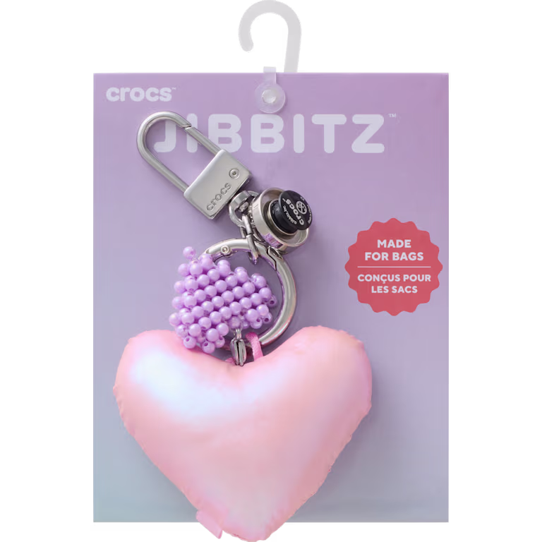 Crocs Double Heart Bag Charm