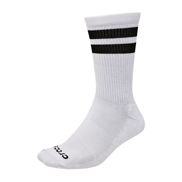 Crocs Large Stripe Crew Socks 3PK