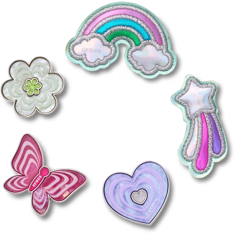 Crocs Funky Girly Icons 5 Pack