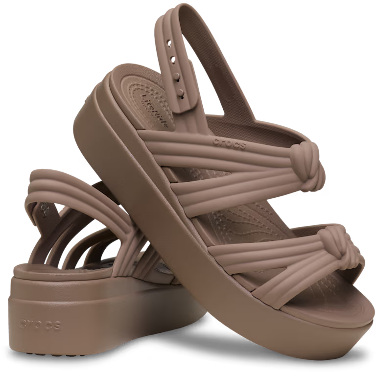 Crocs Brooklyn Low Wedge Knot Sandal