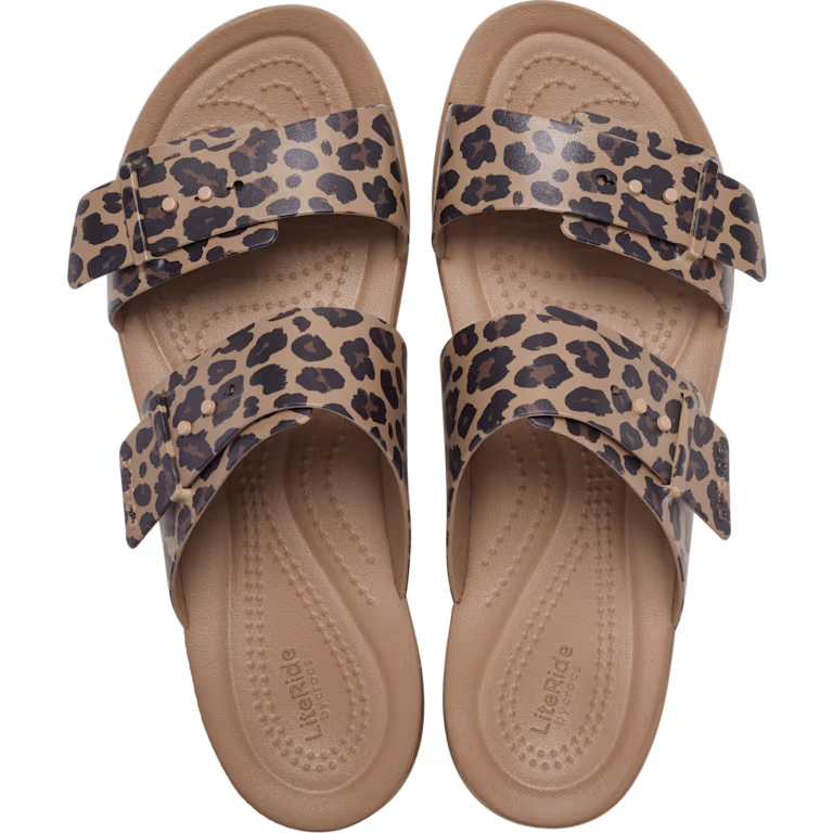 Crocs Brooklyn Buckle Low Low Animal Sandal
