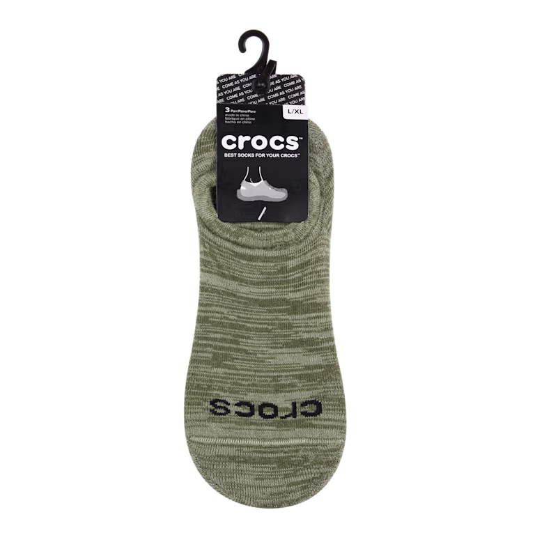 Crocs Low Show Socks 3PK