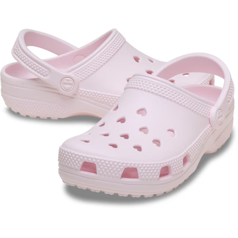 Crocs Classic Hearts Cut Out Clog